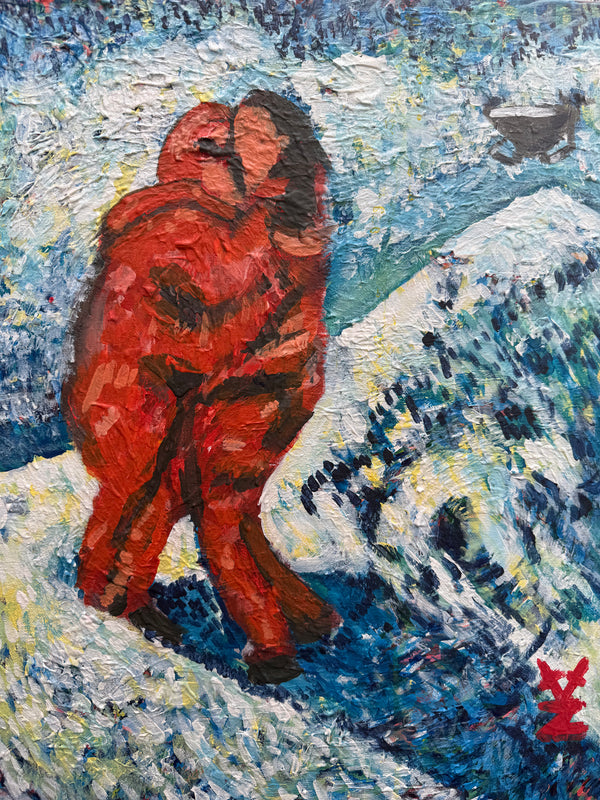 “2 LOVERS AT THE PEAK OF MT. EVEREST”