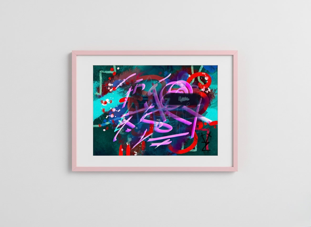 “DODGING CYBERBULLETS” Print