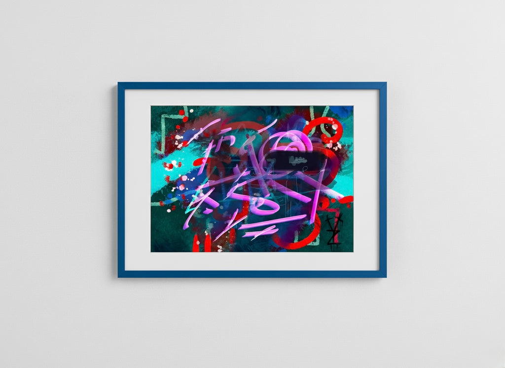 “DODGING CYBERBULLETS” Print