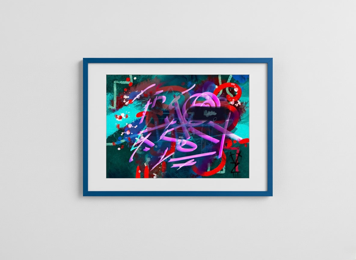 “DODGING CYBERBULLETS” Print