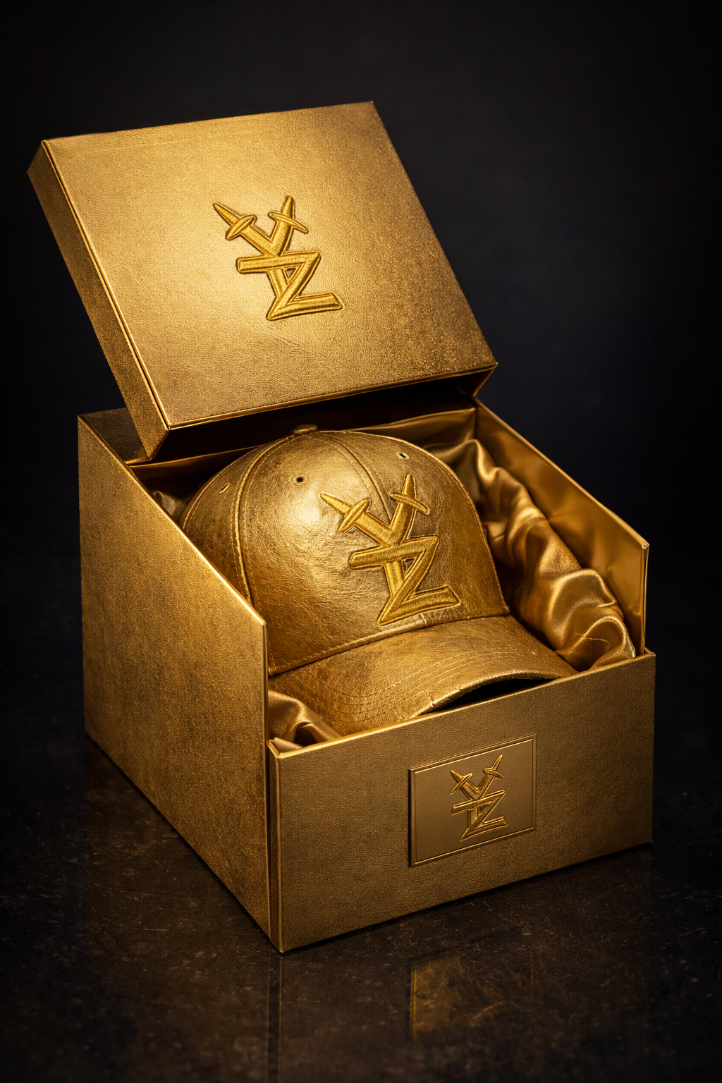 Gold hat — photo 4