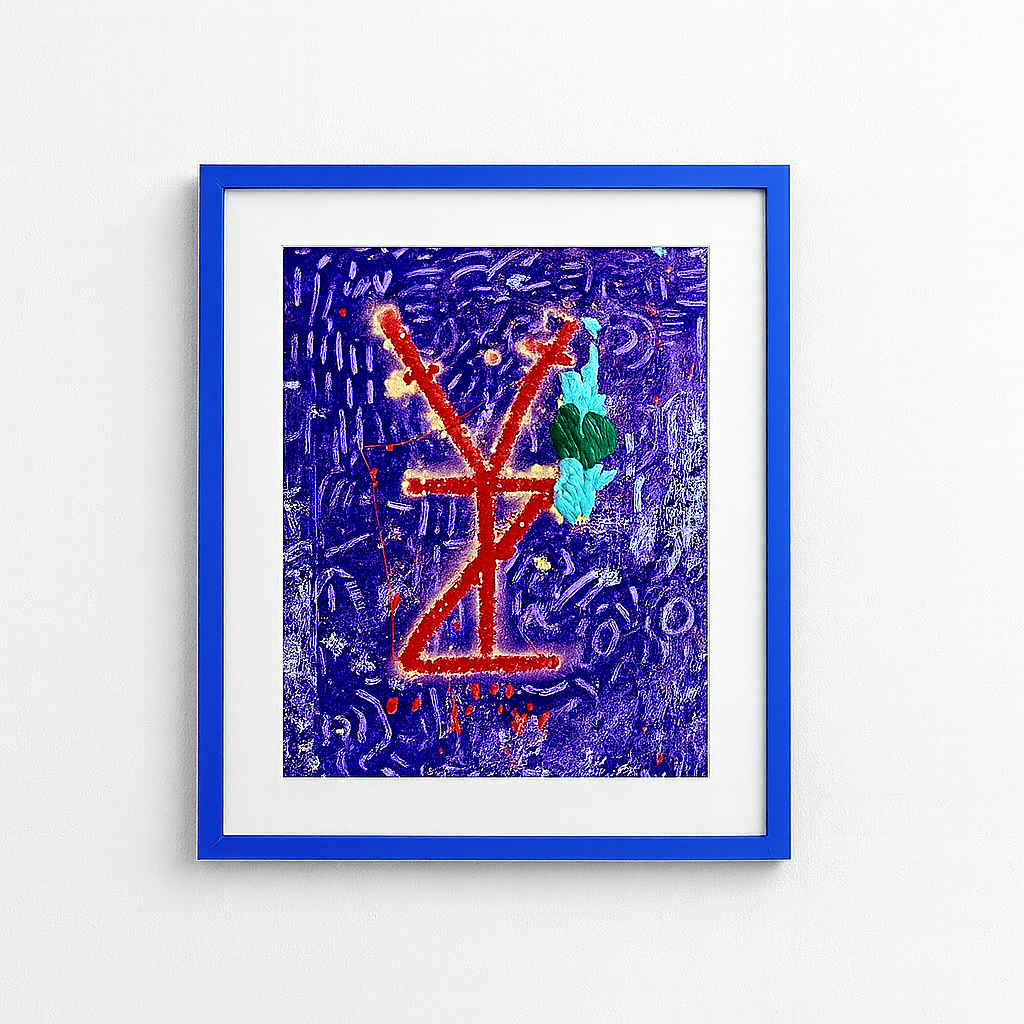 “GLYPHGENESIS” Print
