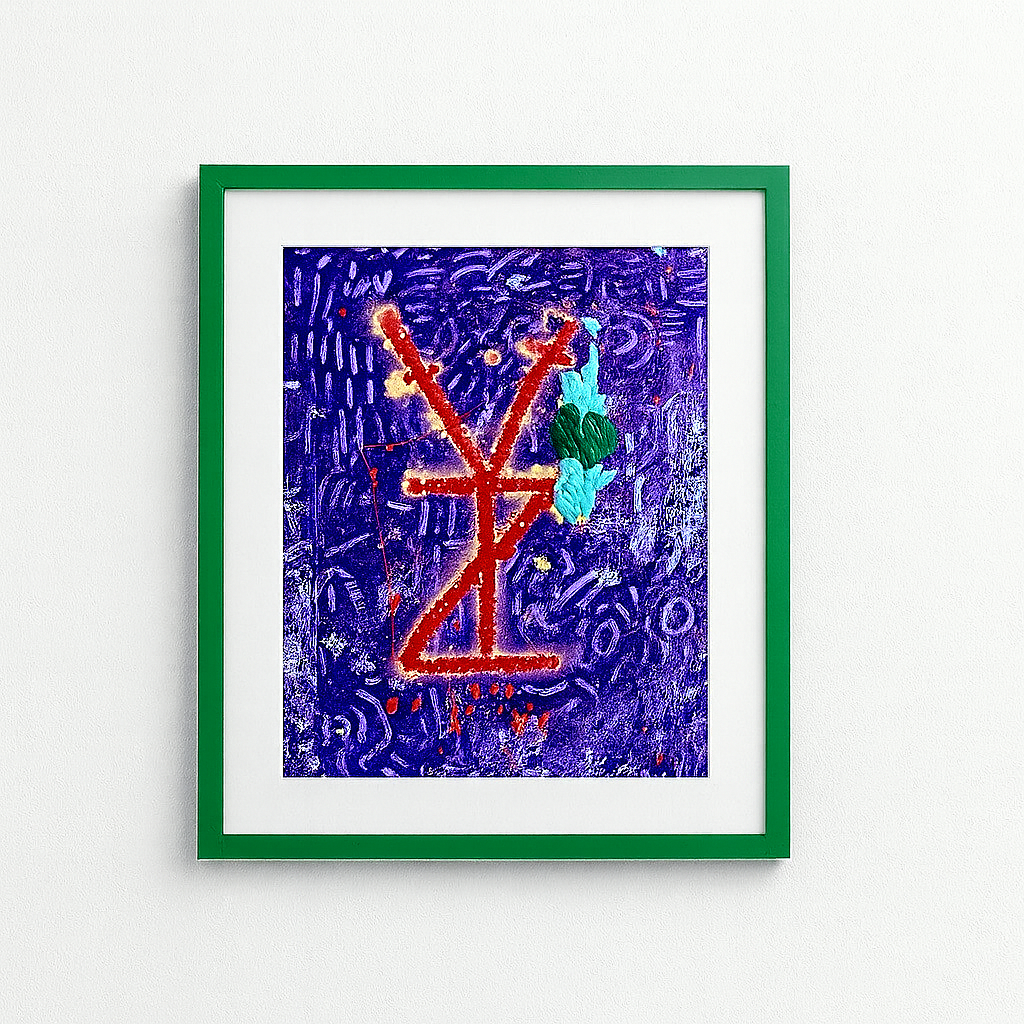 “GLYPHGENESIS” Print