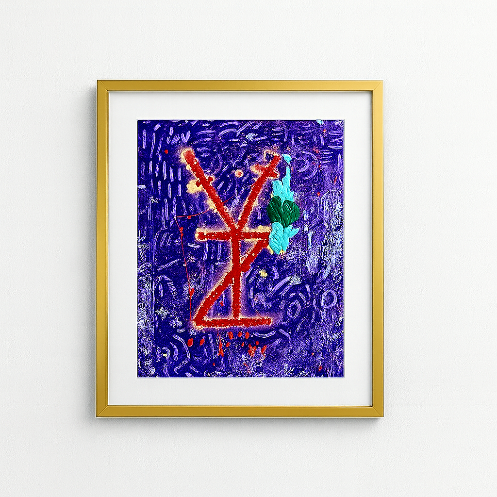 “GLYPHGENESIS” Print