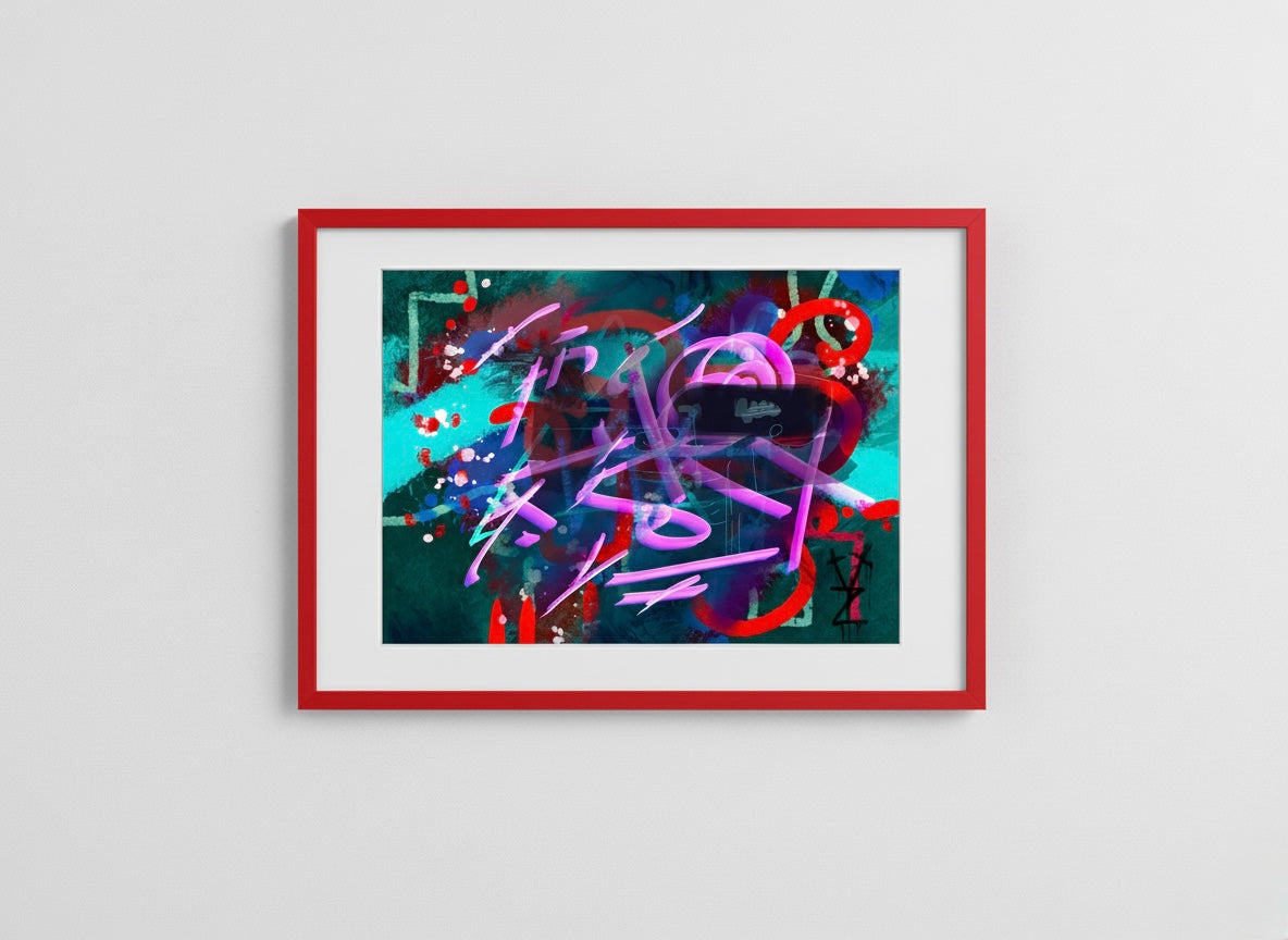 “DODGING CYBERBULLETS” Print