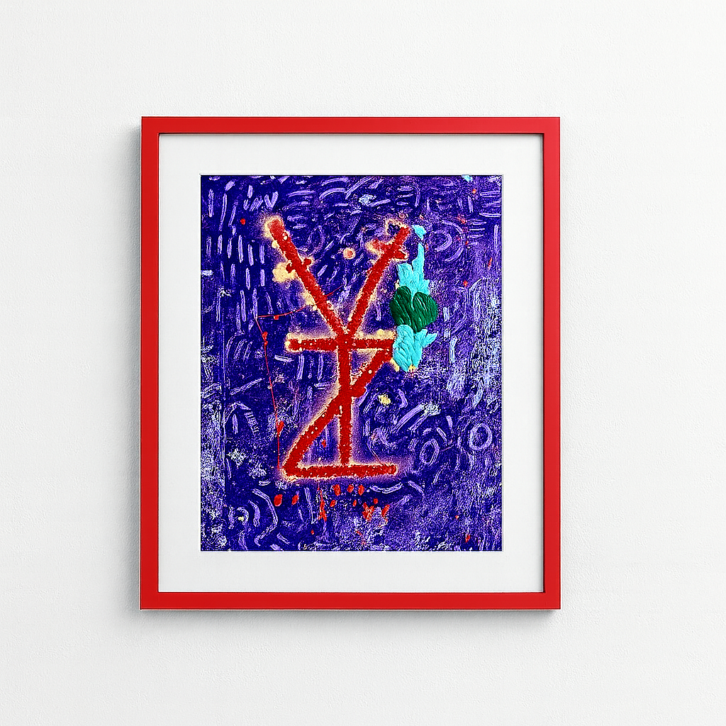 “GLYPHGENESIS” Print
