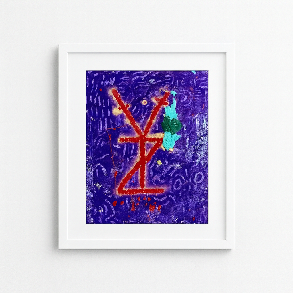“GLYPHGENESIS” Print