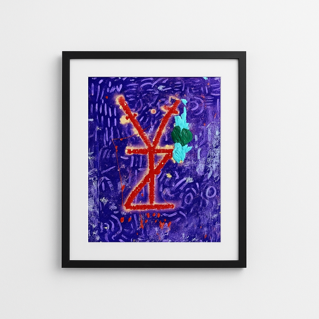 “GLYPHGENESIS” Print
