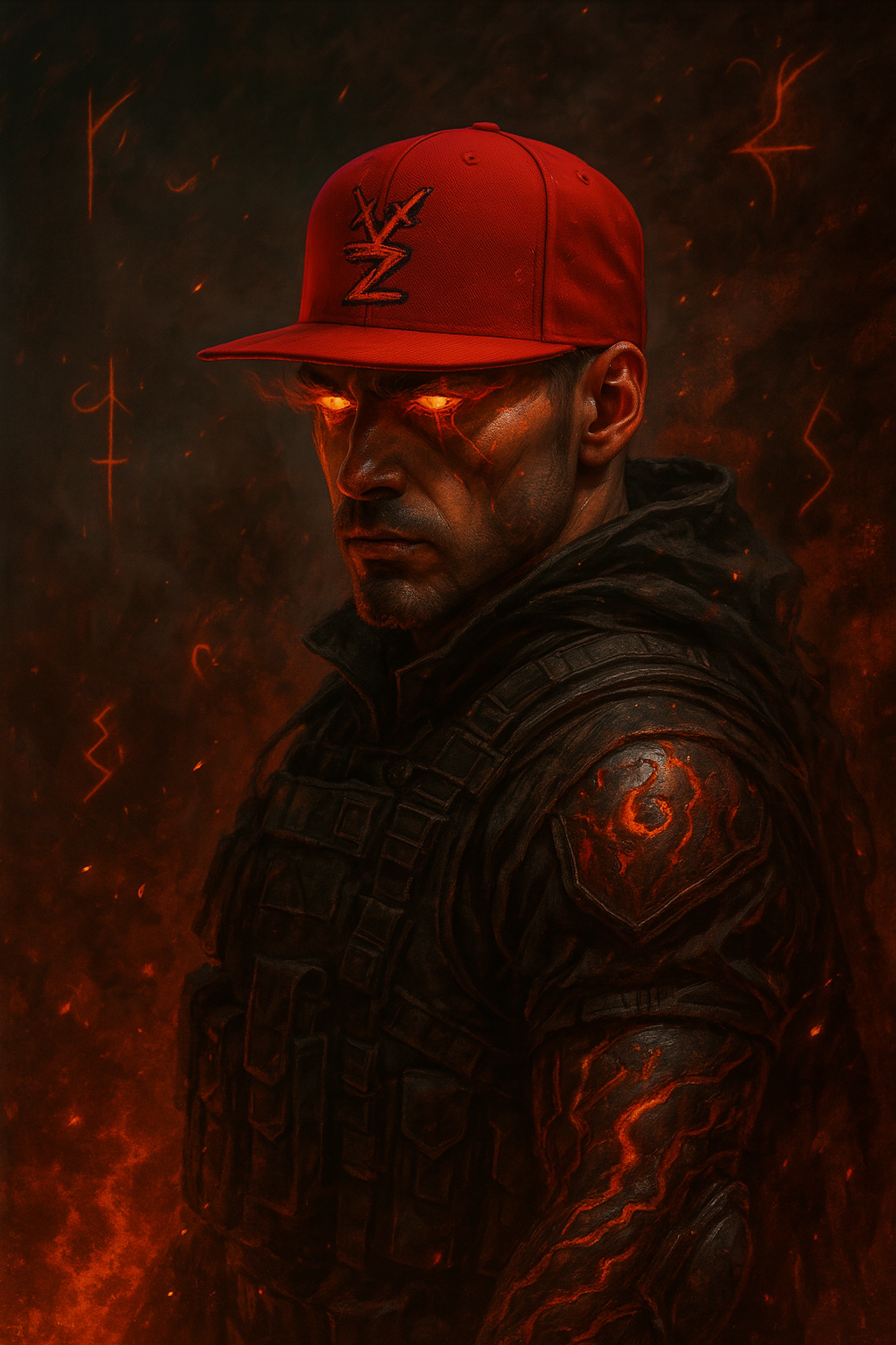 “FLAME” Snapback - X VeLoCityy Iz LLC