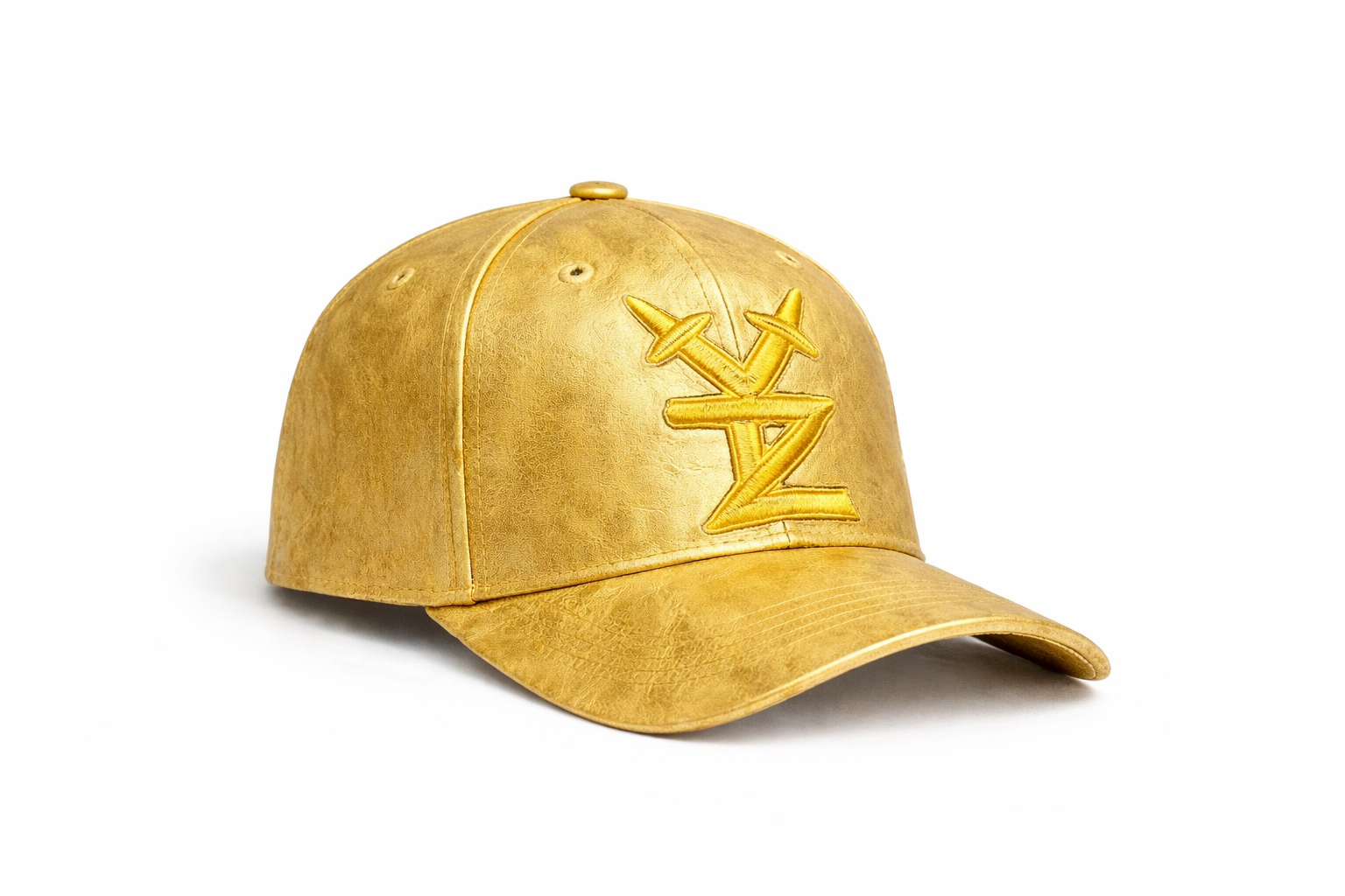 Gold hat