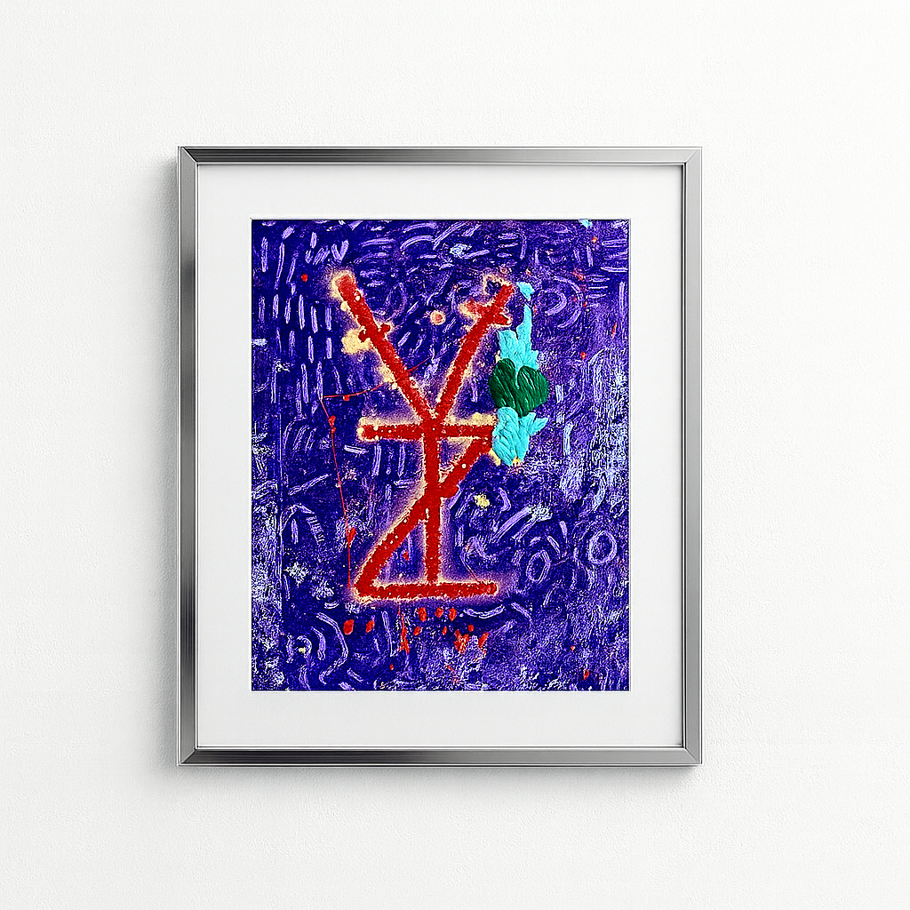 “GLYPHGENESIS” Print