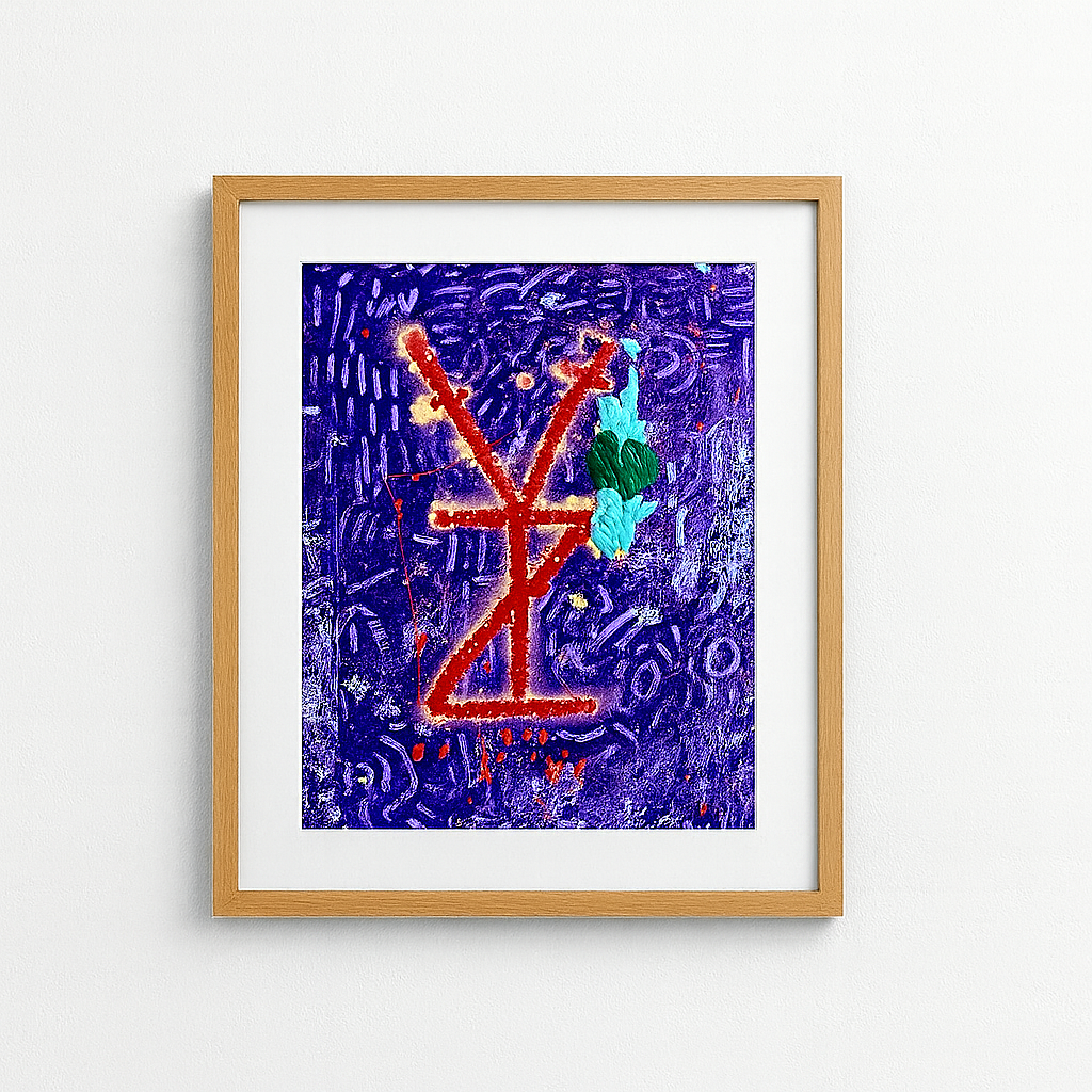 “GLYPHGENESIS” Print